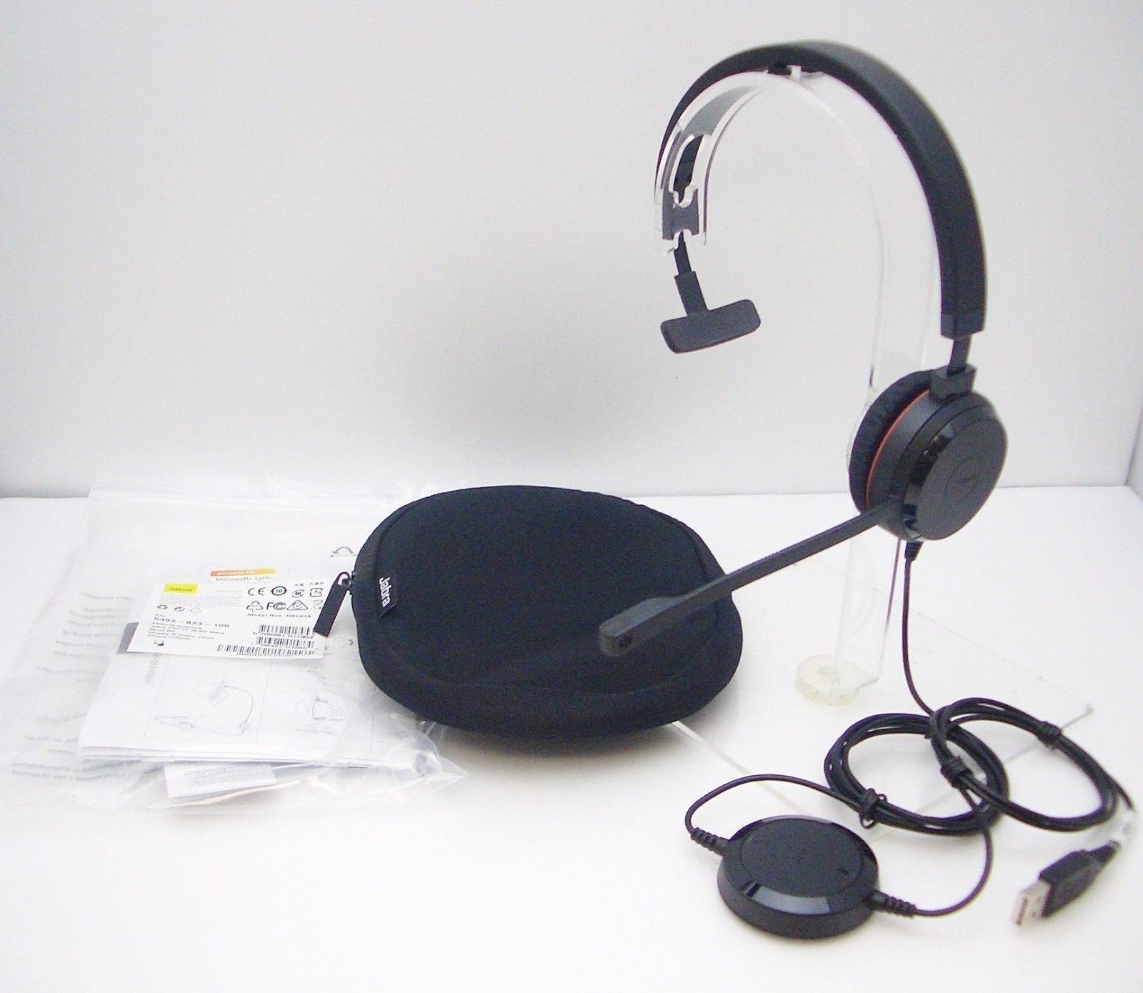 jabra evolve 20se uc mono usb computer headset