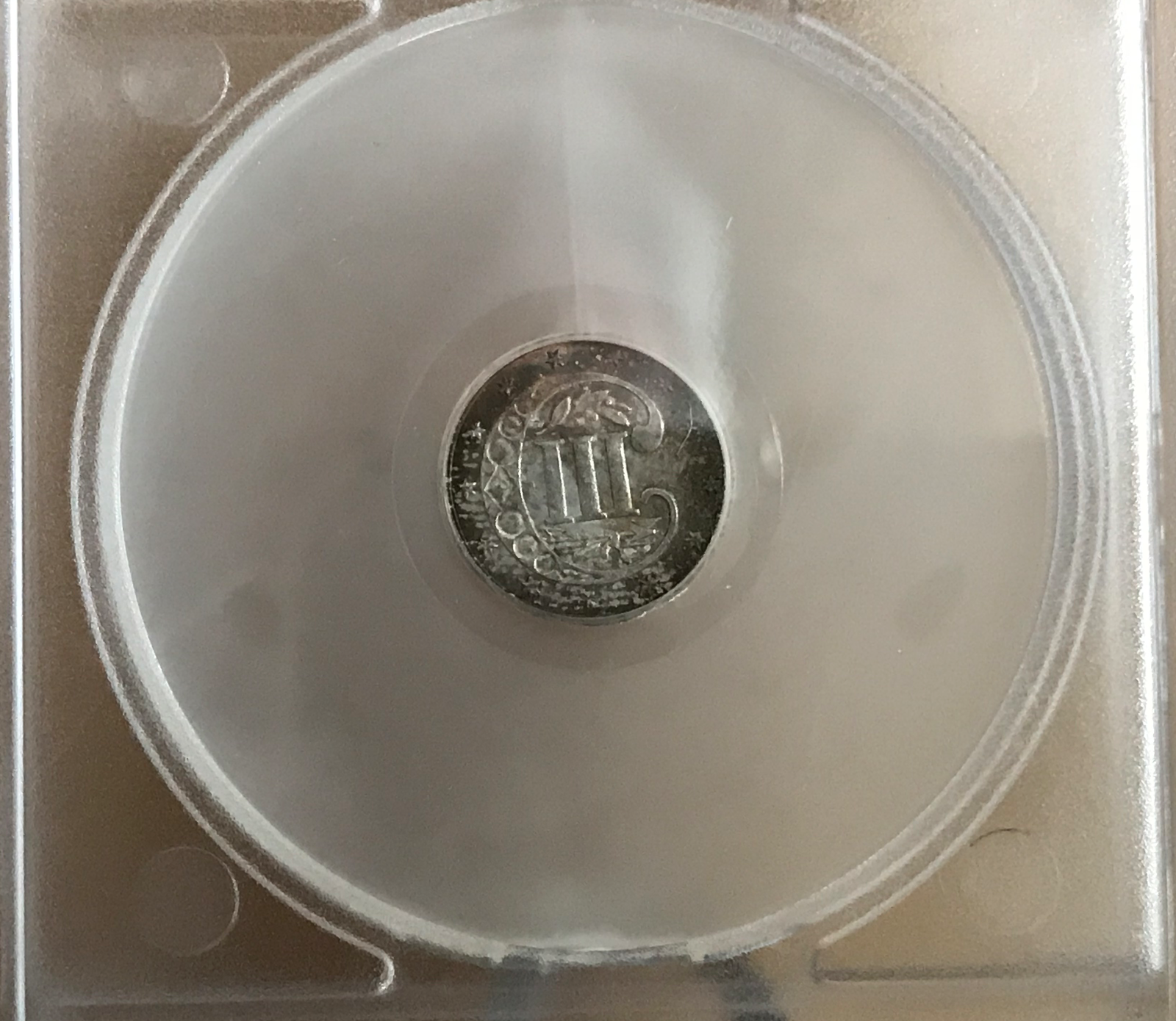 1862 3c Three Cent Silver MS++ Civil War Date