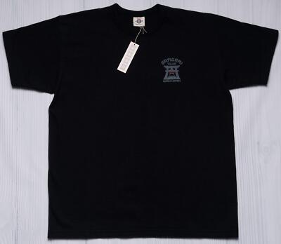 Samurai $134 NWT Black Short Sleeve Samurai Club T-Shirt SCT22-101-OVS M