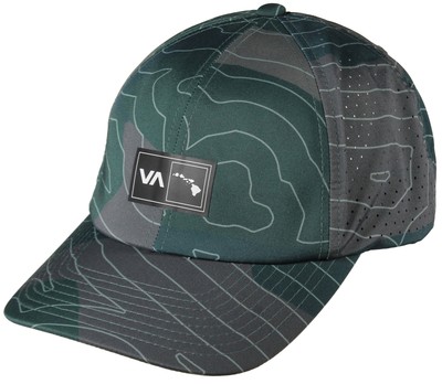 

RVCA Hawaii Vent Hat - Hawaii Topo Camo - Новинка, Зеленый