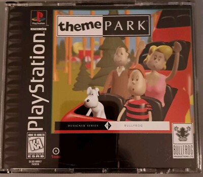Theme Park (Sony PlayStation 1, PS1) Complete CIB