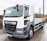 2020 DAF LF55,320 BRAND NEW ALLOY SCAFFOLD DOUBLE DROPSIDE 18 TON EURO-6 U-LEZ