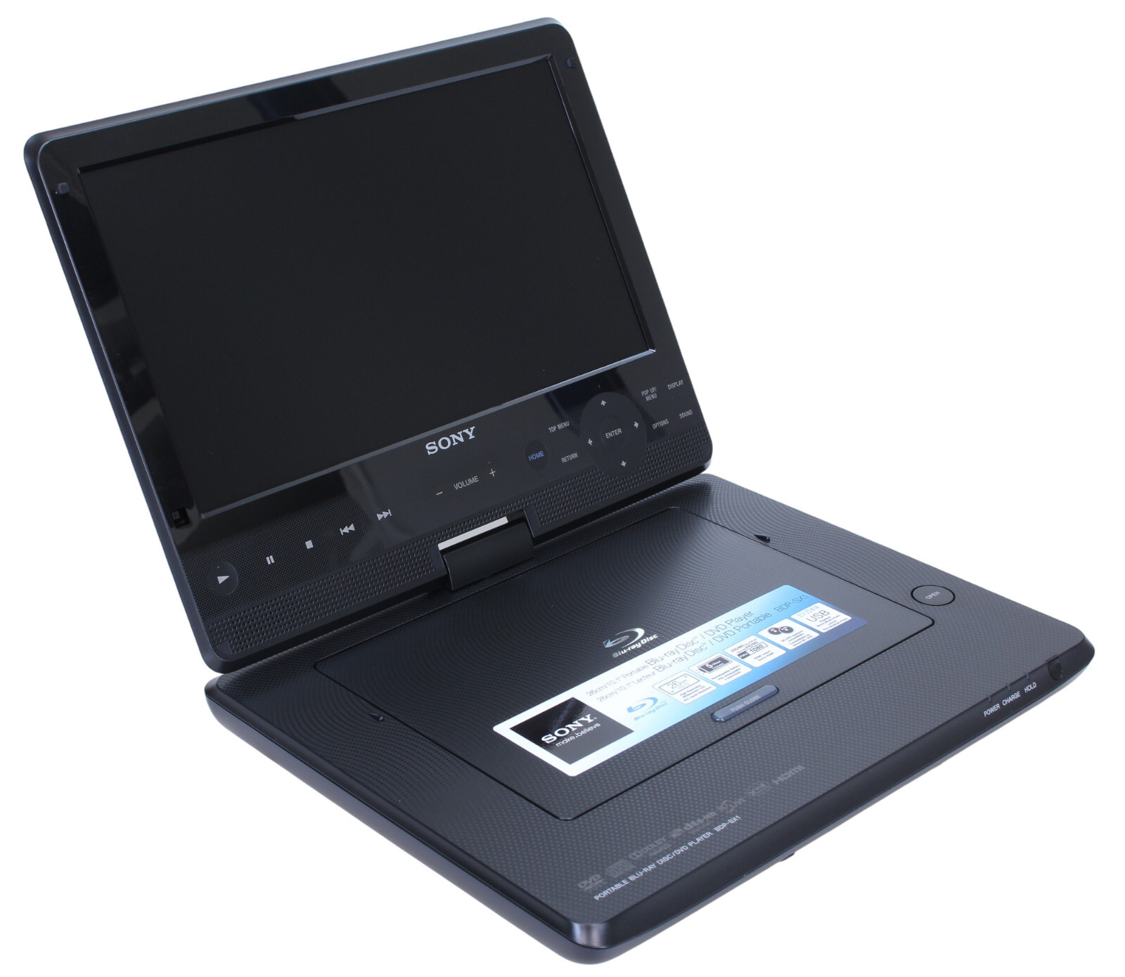 Sony BDP-SX1 Lecteur Blu-ray DVD Portable 26cm / 10.1 Sony BDP-SX1 Lecteur Blu-ray DVD Portable 26cm / 10.1