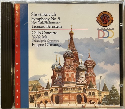 Shostakovich Symphony No.5 Bernstein NYPO YO-YO MA Cello Shostakovich Symphony No.5 Bernstein NYPO YO-YO MA Cello