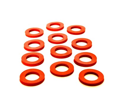 Gaskets - One Dozen - Made Of Silicone And In The Usa - From Mfg
