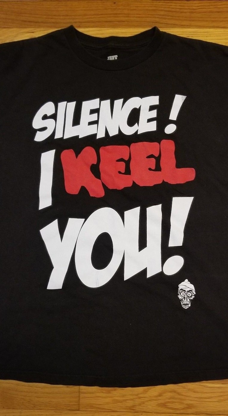 Jeff Dunham Fan T-Shirt Novelty Couples Tees Achmed Small Large Lot of 2