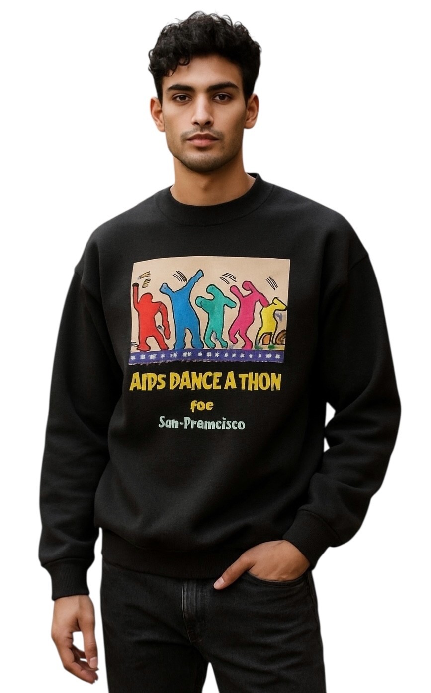 トップス Keith Haring AIDS DANCE-A-THON 1994 XL 94年 Keith Haring 