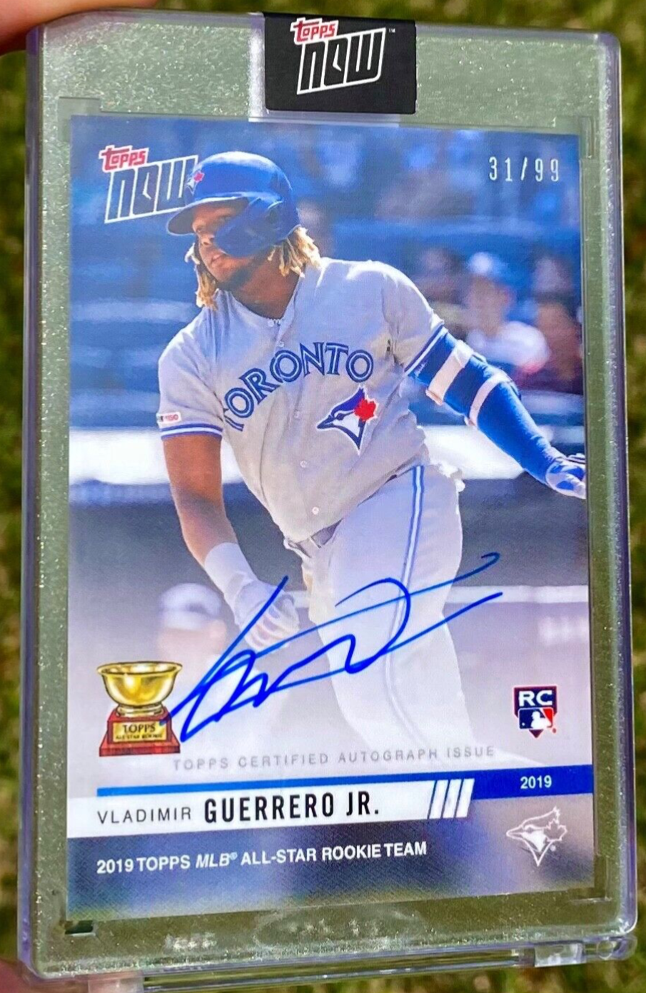 99枚限定 Vladimir Guerrero Jr Patch auto RC