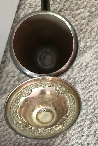 Vintage Primrose Rogers & Bro Silver Plated Coffee Tea Pot #2301