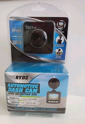 Rydz Automotive Dash Cam Full High Definition DVR New In Box 