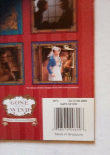 Gone with the wind 2009 calendar COLLECTABLE   Special Anniversary Edition BNWT