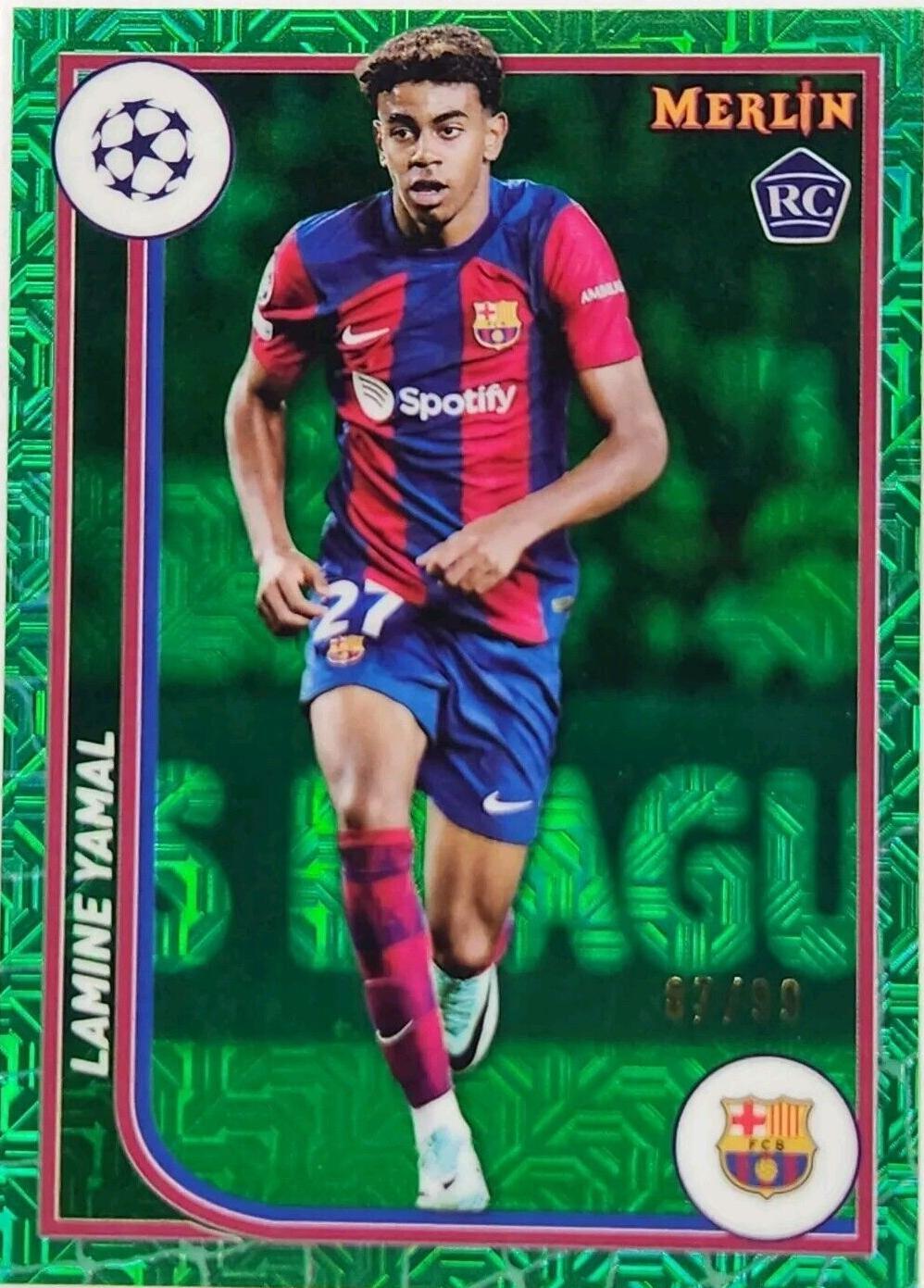 99枚限定 TOPPS MERLIN ムシアラサイン