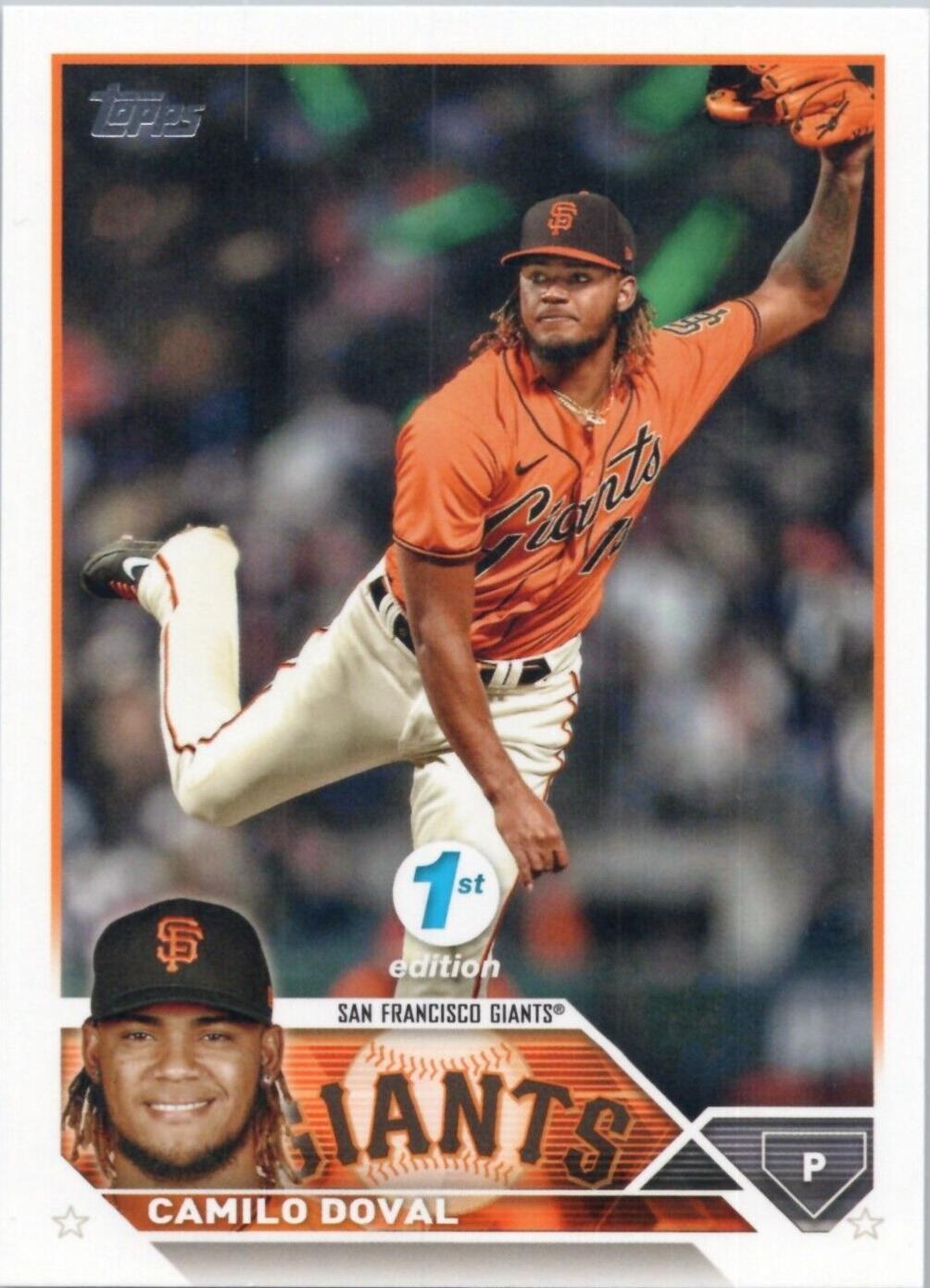 2023 Topps Series 1 1st Edition - Camilo Doval #262