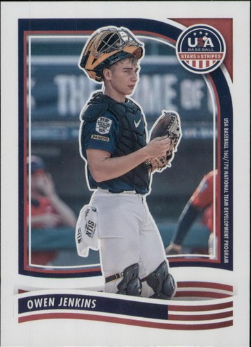 2024 Panini Stars and Stripes - Owen Jenkins #140