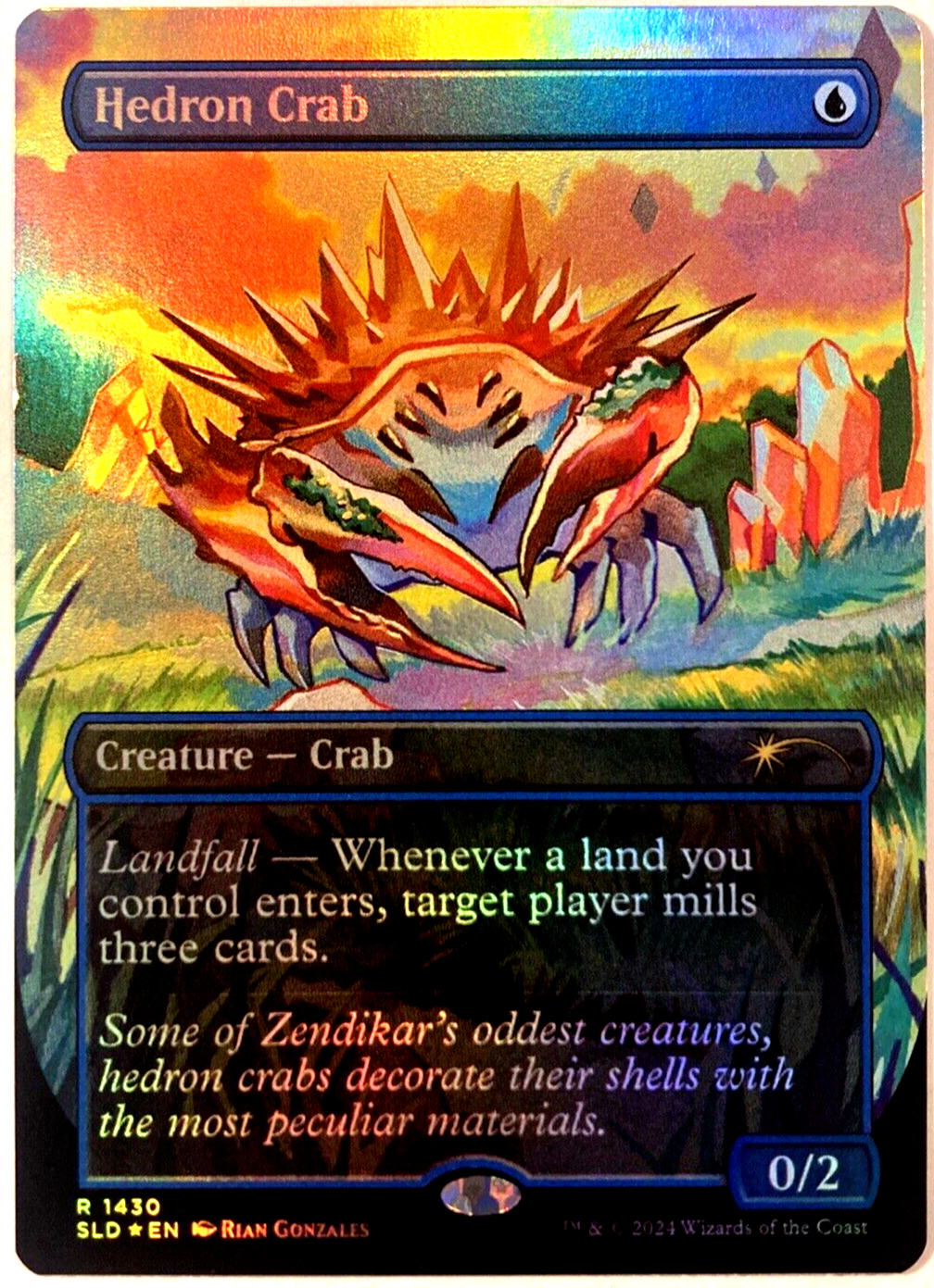 MTG 面晶体のカニ/Hedron Crab FOIL 日本語版 ４枚セット MTG 面晶体のカニ/Hedron Crab FOIL 日本語版 4枚セット Hedron