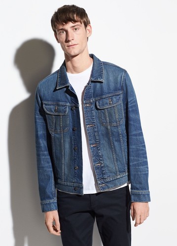 【RECTO】 VINCENT DENIM TRUCKER JACKET 8244bf9e84758a7bf2b9d8908aa456