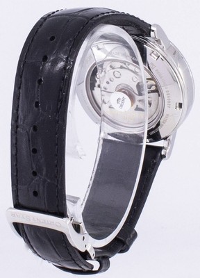 Pre-owned Orient Star Power Reserve Leather Automatic Japan Made Re-au0002s00b Mens Watch