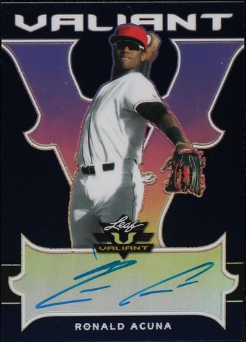 2018 Leaf Valiant - Ronald Acuña Jr. #BA-RA1