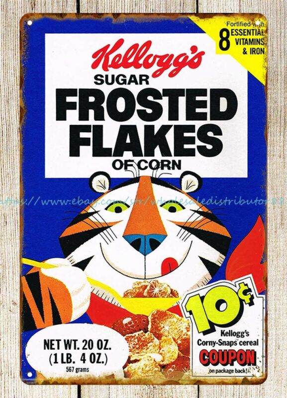living room decor ideas 1977 Frosted Flakes w Corny Snaps