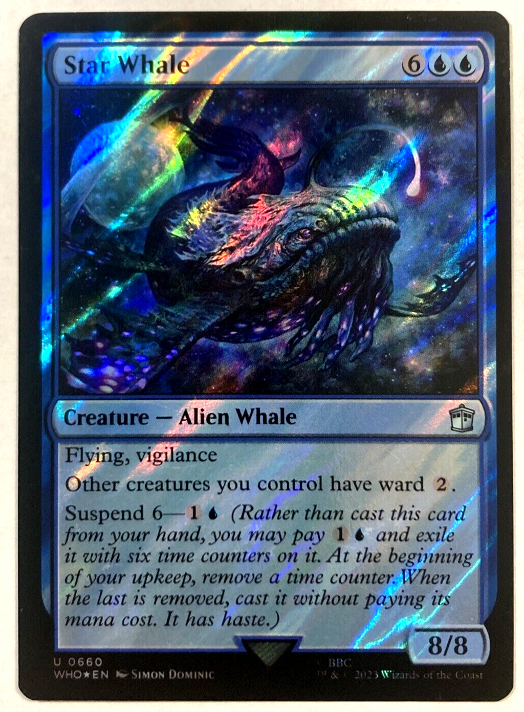 MTG Star Whale SURGE FOIL Universes Beyond Doctor Who 660 NM