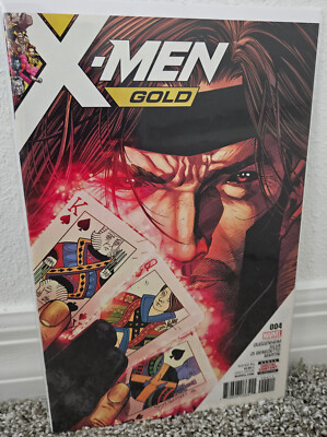 X-Men Gold #4 Marvel Comics 2017 GAMBIT COVER