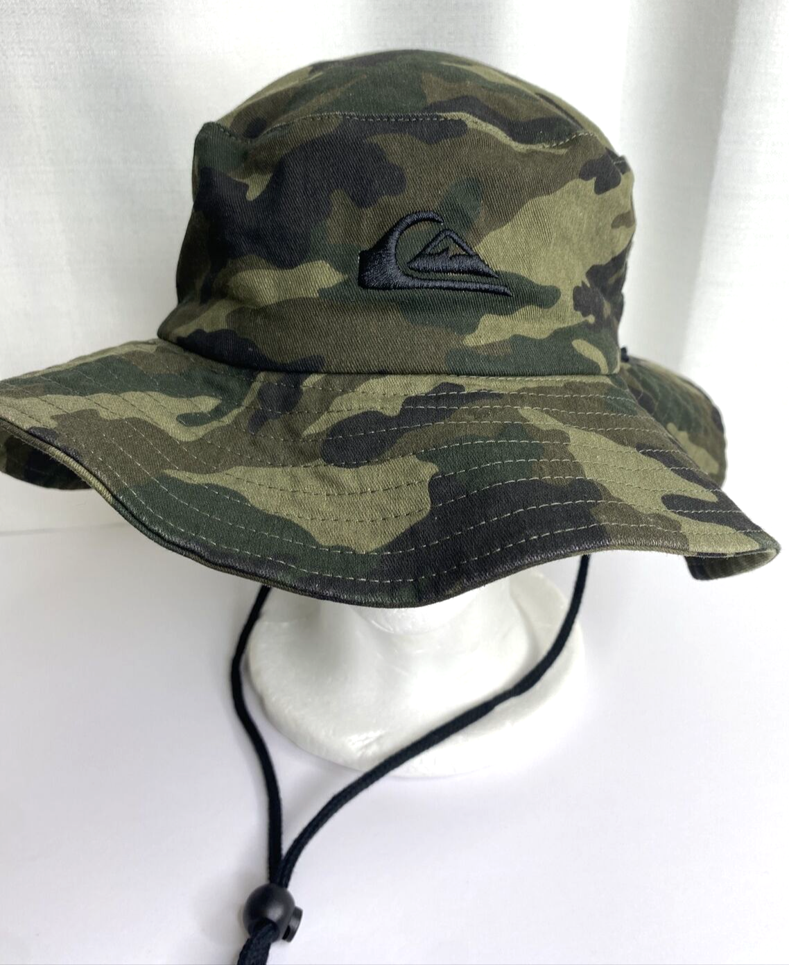 Cap Canvas Surf Boonie Sun Outdoor L/xl Malibu Ca Logo