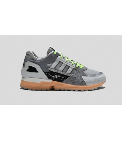 とかげ US Size 10.5 - adidas ZX 10000 C Gray Acid Orange RARE | eBay