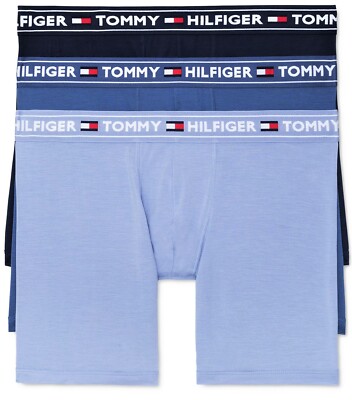 TOMMY HILFIGER 3 Stretch Boxer Briefs Everyday MODAL Men's Underwear $59.50