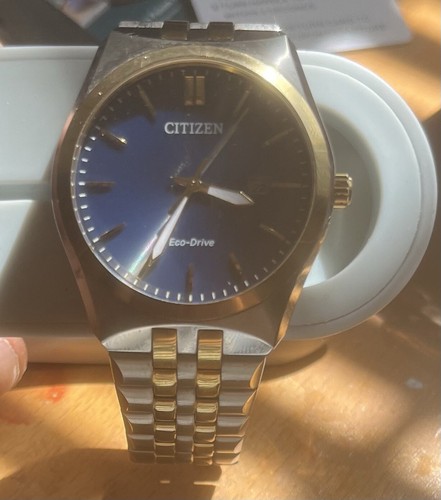 CITIZEN EcoDriveブラック腕時計 E111-S051436 防水 CITIZEN EcoDriveブラック腕時計 E111-S051436 防水