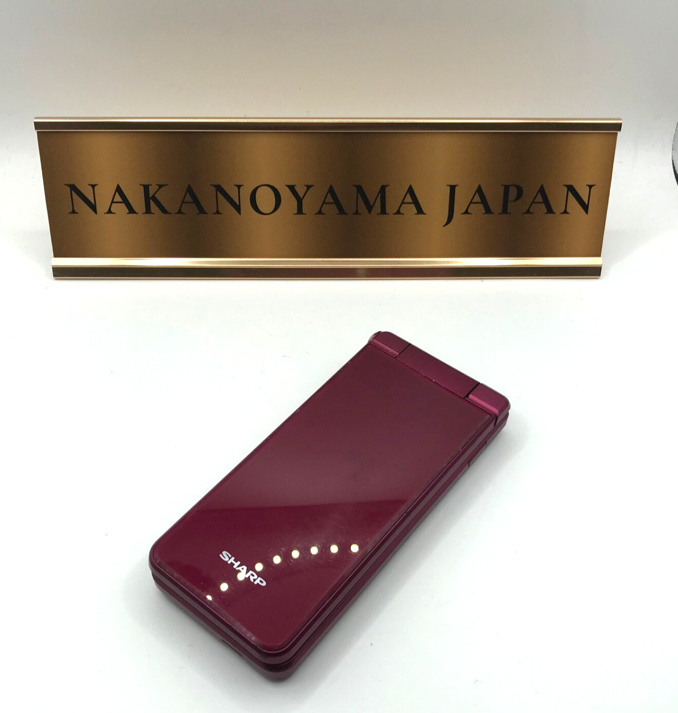 SHARP AQUOS KEITAI RED SH-N01 Android Flip Phone Unlocked