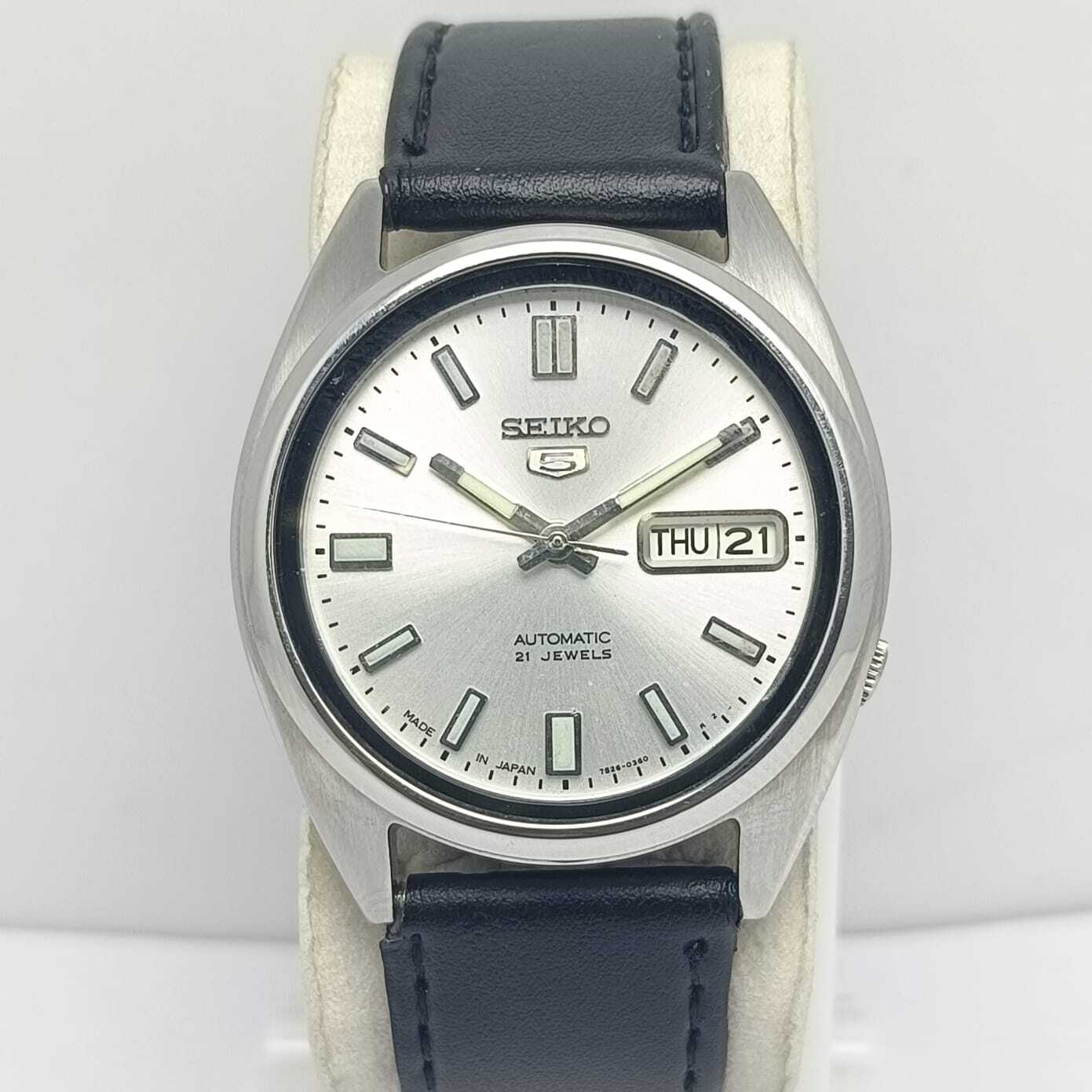 Seiko 5 Automatic 7S26-0480 Day/Date Vintage Men's Watch
