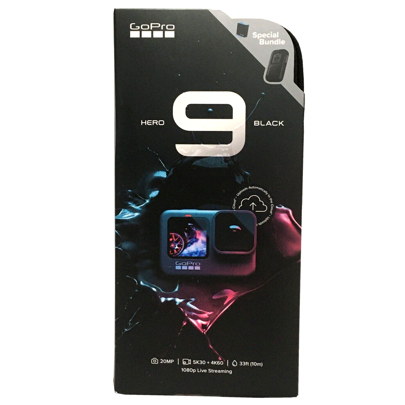 GoPro Hero9 Action Camera SPBL1 Waterproof Durable 20MP 5K