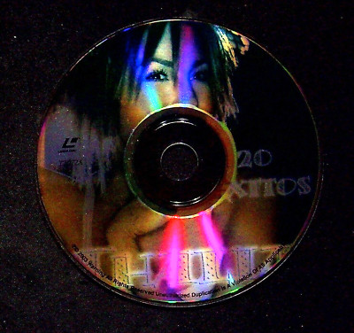 THALIA 20 ÉXITOS DE COLECCIÓN CD, NO CASE, TRIMMED COVER, 20 TRACKS