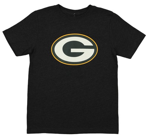 Футболка Outerstuff с короткими рукавами и логотипом молодежной команды Green Bay Packers NFL