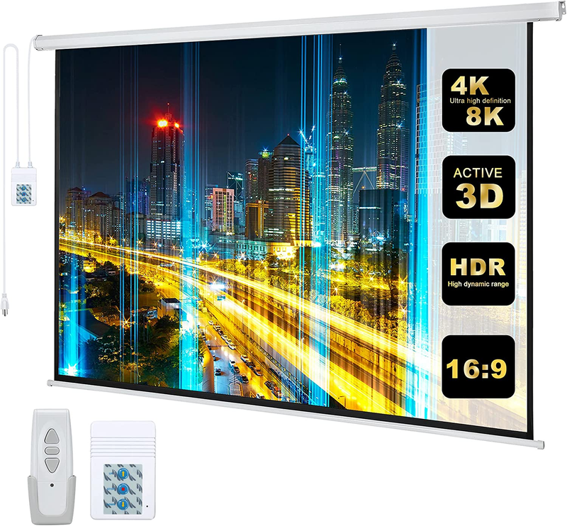 Screen Electric Diagonal Automatic Projection 16:9 H...