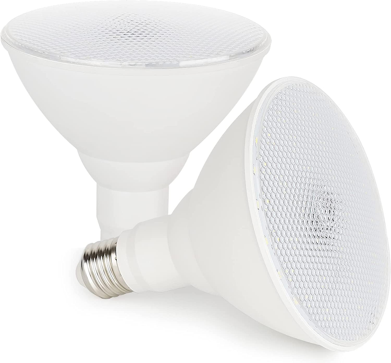 Outdoor, 15w Par38 Led Flood Light Bulb, Radar Motion