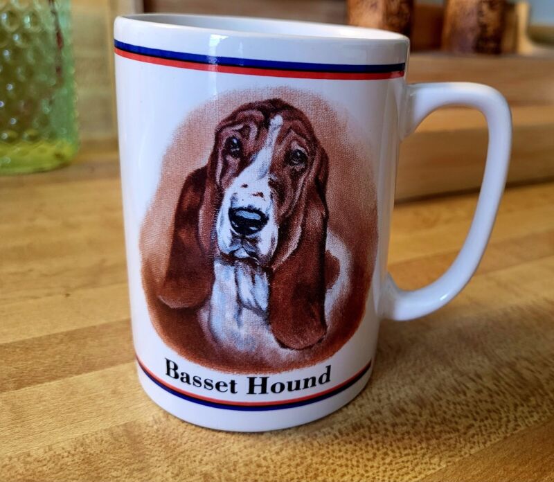 Basset Hound Mug (Portrait)