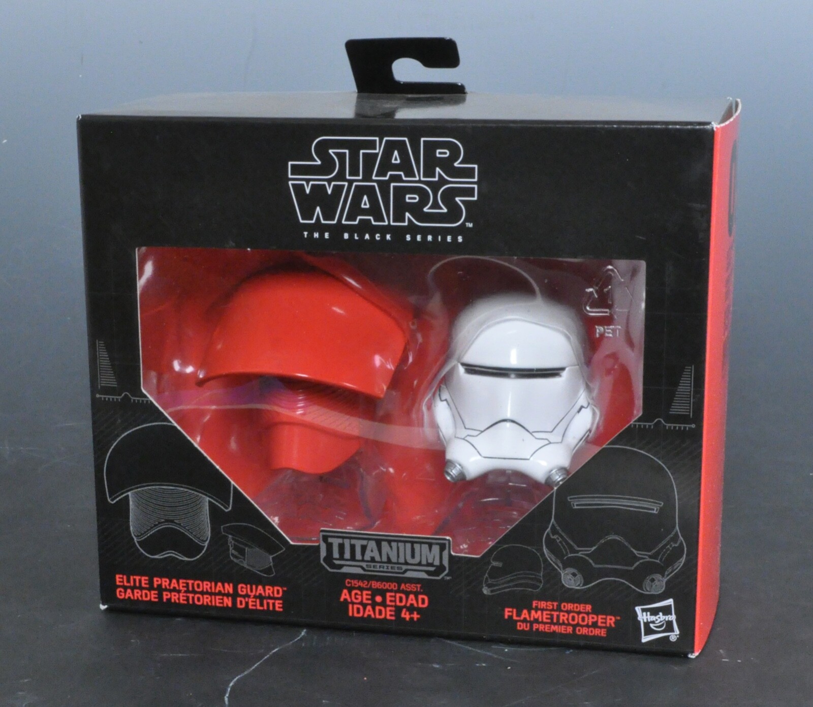 Star Wars Black Series Titanium Helmets 09 Elite Praetorian Guard Flametrooper