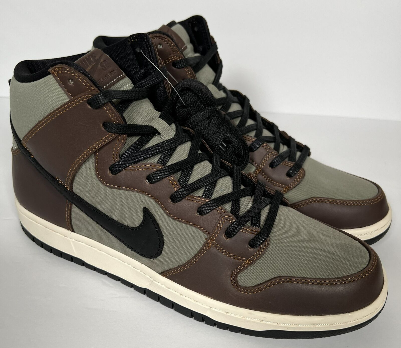 Size 11.5 - Nike Dunk SB High Pro Baroque Brown Khaki Men's