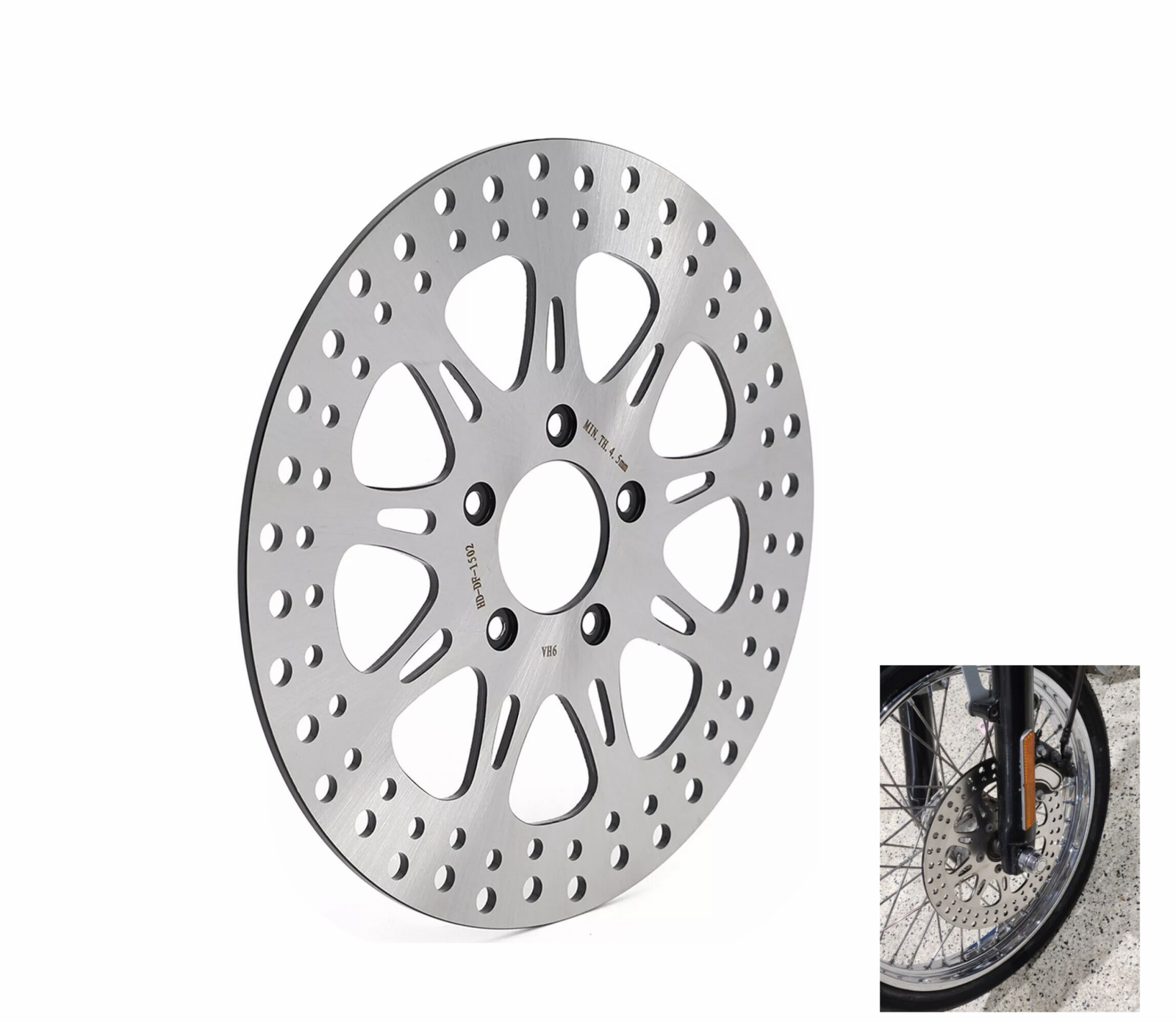 Harley Brake Discs 11.5" Front Brake Rotor Disc For Harley Touring - Foto 8