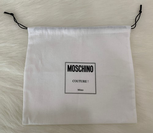 Moschino couture! small white pouch dust bag | eBay
