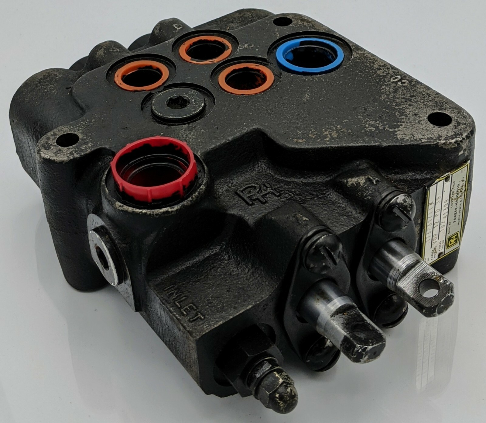 1732317 2-Spool Hydraulic Valve for Clark Forklift SK 1732317 2-Spool Hydraulic Valve for Clark Forklift SK