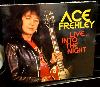 ACE FREHLEY '' Into the Night '' Live CD Ex Kiss Guitar Player Digipak Sealed NEW