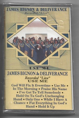 James Bignon And Deliverance Use Me Cassette Tape Sealed