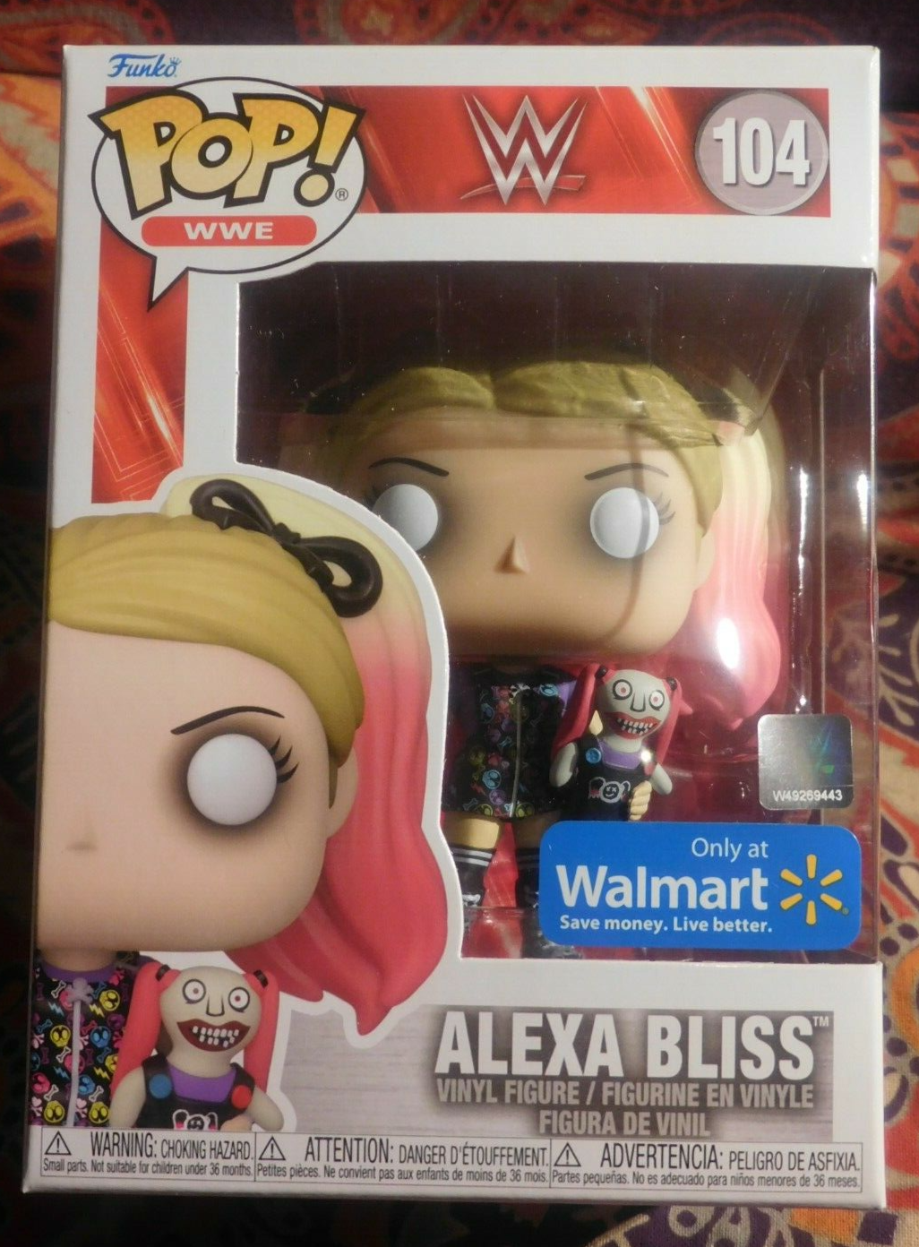 一部予約 alexa bliss funko pop フィギュア① revecap.com
