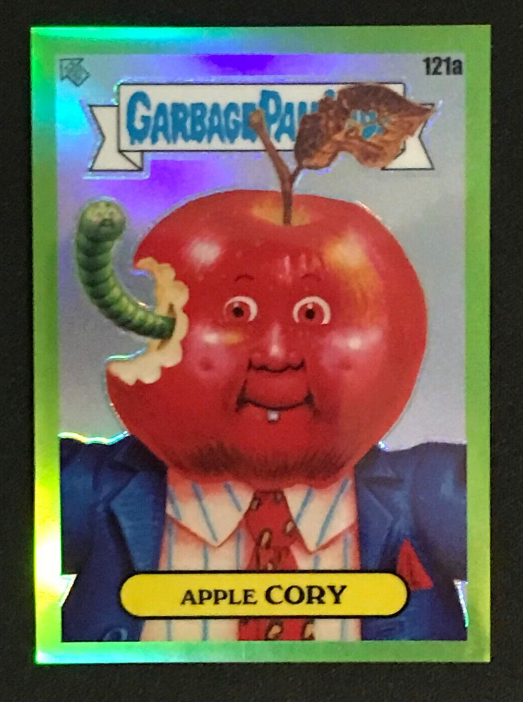 Apple - kaori 1986 Garbage Pail Kids Series #121a APPLE CORY VTG fun gift