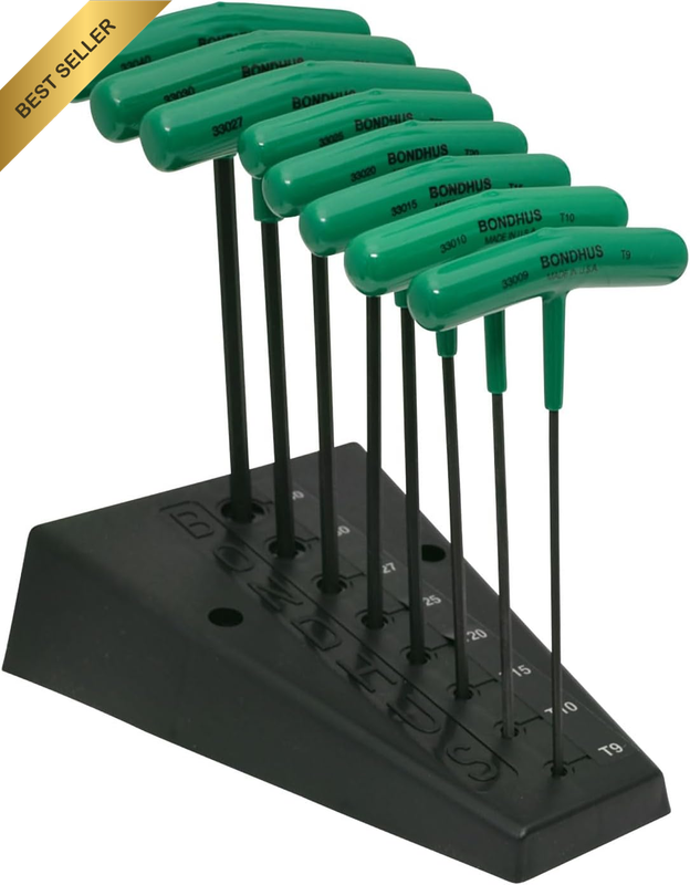 8PC Star T-Handles Set Graduated Lengths Sizes T9-T40