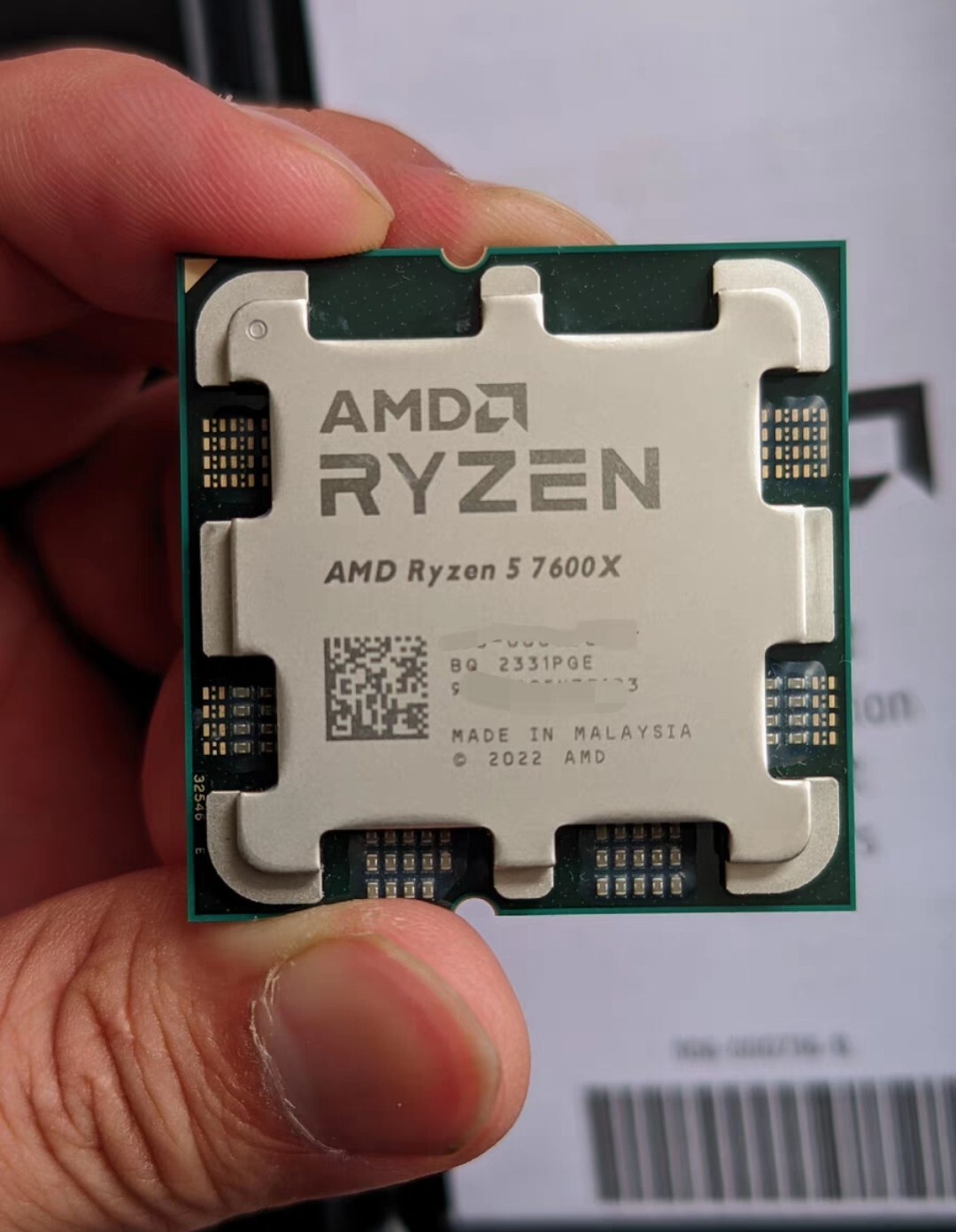 CPU AMD Ryzen 5 7600X AM5 CPU AMD Ryzen 5 7600X 6 Core 12 Thread 4.7GHz (5.3 GHz Max Boost