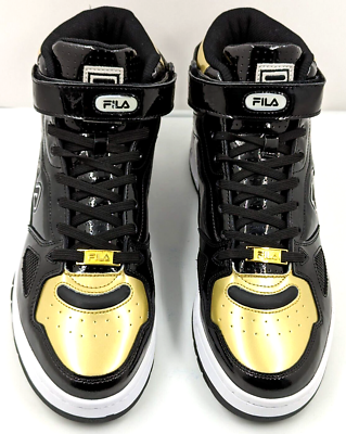 FILA Men s Teratach 600 Mid Casual Shoes 1BM01830 016 Gold Black Sizes 10