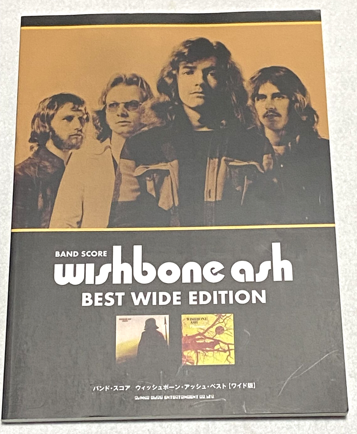 バンド・スコア ウィッシュボーン・アッシュ・ベストワイド版 WISHBONE ASH BEST WIDE EDITION JAPAN BAND SCORE BOOK GUITAR TAB | eBay